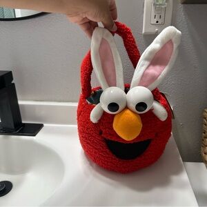 Vintage Elmo Easter Basket